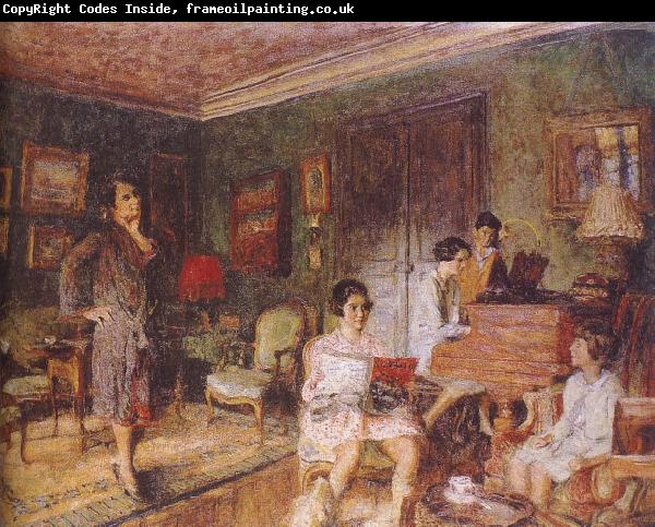Edouard Vuillard Mrs Olga with her children